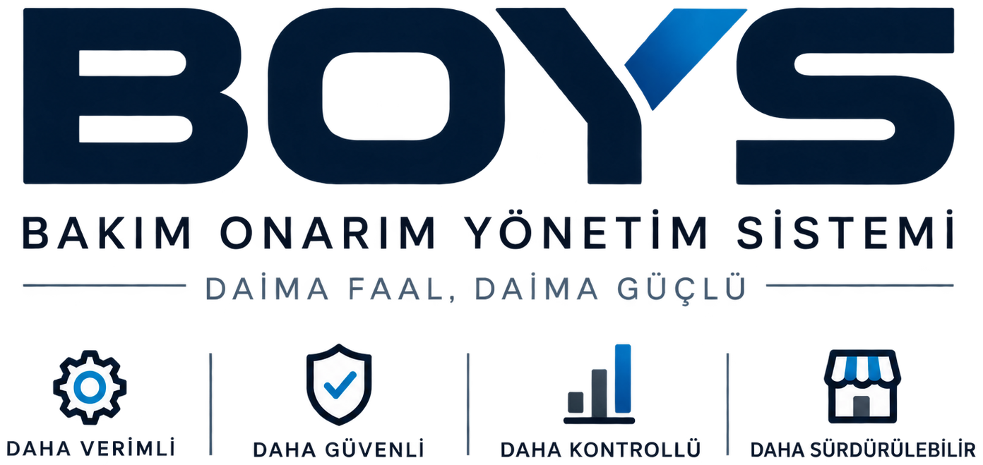 BOYS — Bakım Onarım Yönetim Sistemi